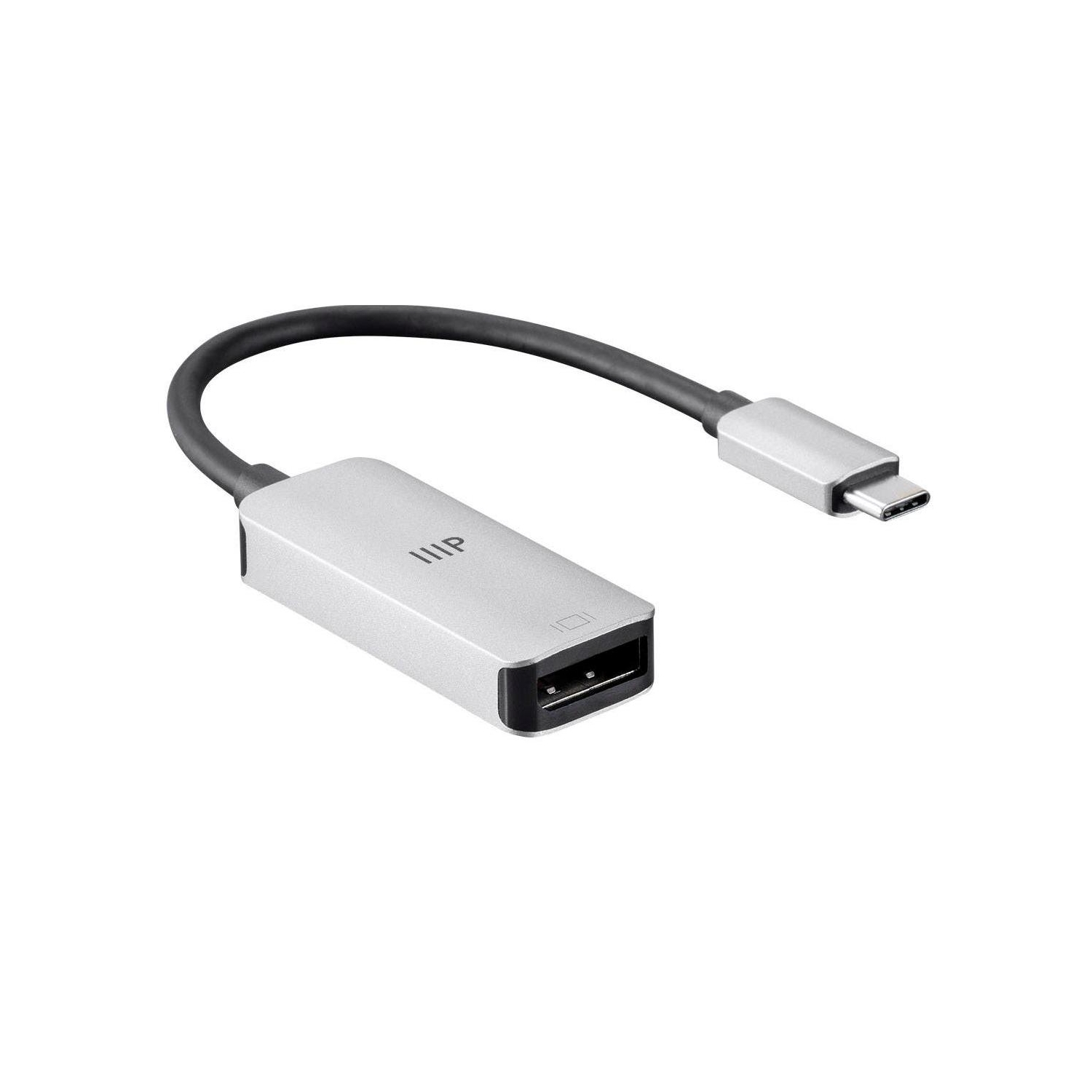 Usbc Displayport Adapter 4k Displayport Aluminum Body, Compact, Plug