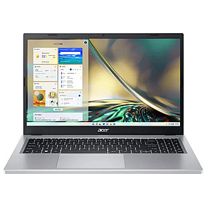 Acer Aspire 3 15.6" Touchscreen Laptop - AMD Ryzen 5 7520U - 16GB RAM - 1TB SSD  $399.99