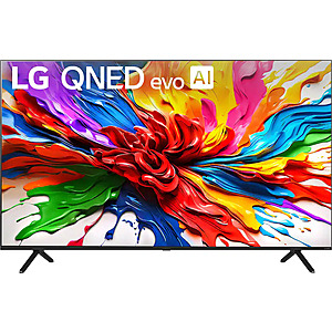 LG - 85" Class 92A Series QNED evo AI MiniLED 4K UHD Smart webOS TV $999.99