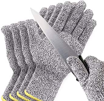 2-Pack Wostar Cut Resistant Gloves (5 sizes) $4.79 - $5.19+ Free shipping w/ Prime or $25+