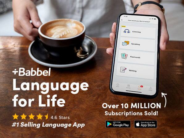 Babbel Language Learning: Lifetime Subscription (All Languages) $179