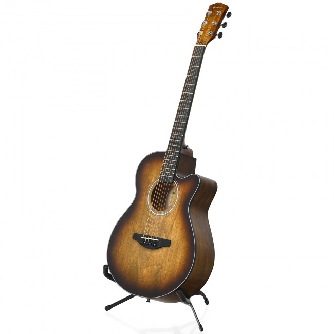 Costway 40" Full Size Cutaway Acoustic Guitar Starter Guitarra Bundle Kit $84 + Free Shipping