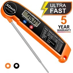 AQwzh Meat Thermometer, Instant Read Thermometer $5.05