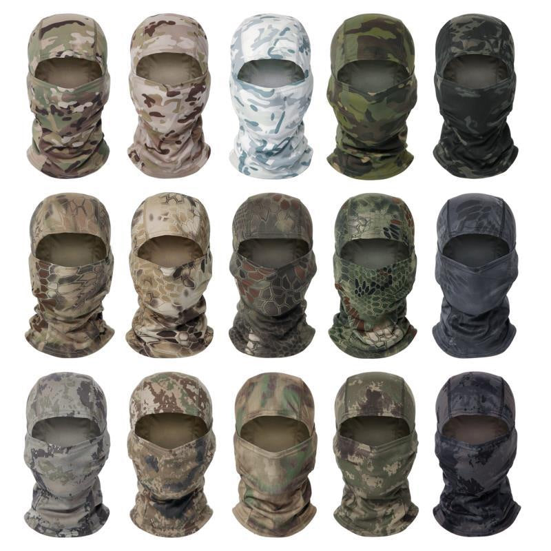 Balaclava Mask for Outdoor Activities, Biker's UV Protection Hood, Tactical Lightweight Cap $5