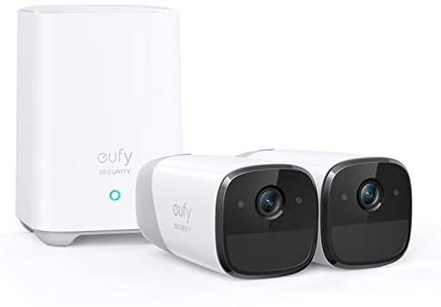 eufy Security eufyCam 2 Wireless Home Security Camera System HomeKit Compatibility 2-Cam kit $204.85 +FS