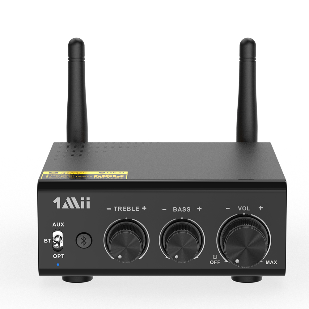 1Mii Bluetooth 5.0 Digital Audio Amplifier Receiver, aptX HD, Bass & Treble Control $43.19, Shipping Free With Prime or $25+