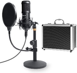 SUDOTACK USB Podcast Microphone with Aluminum Storage Case for $29.20 (60%off) + Free Shipping with Prime or $25+