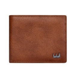 Full-Grain Leather Wallet with Gift Box for Men, Father's Day Gift $8.99 + Free Shipping