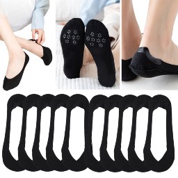 Slashare Women's 10 Pairs Invisible Socks $4.50 + Free Shipping