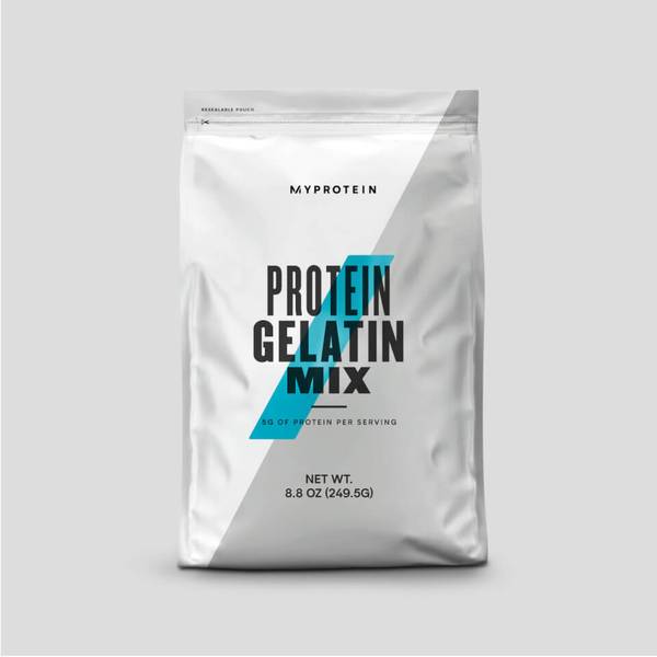 Myprotein 0.55lb Protein Gelatin Mix (Strawberry) $5 with Free Shipping