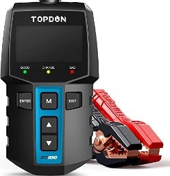 TOPDON BT100 Car Battery Tester ,100-2000 CCA, 12V Load Tester for $30.93 + Free Shipping With Prime or $25+
