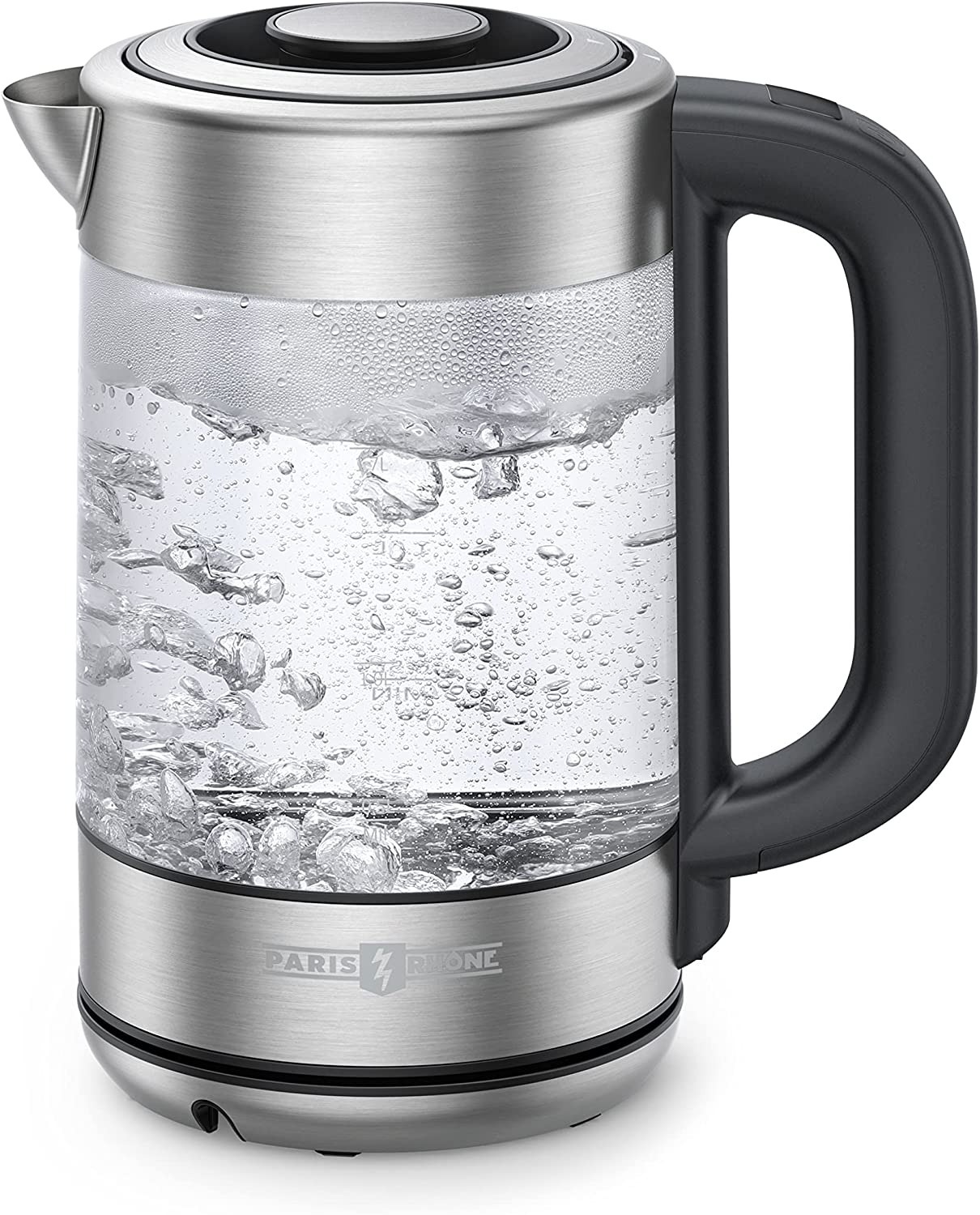 Paris Rhône1.7L Glass & Stainless Electric Kettle with 6 Temperature Settings, Touch Control $29.99 +FS With Prime or $25+