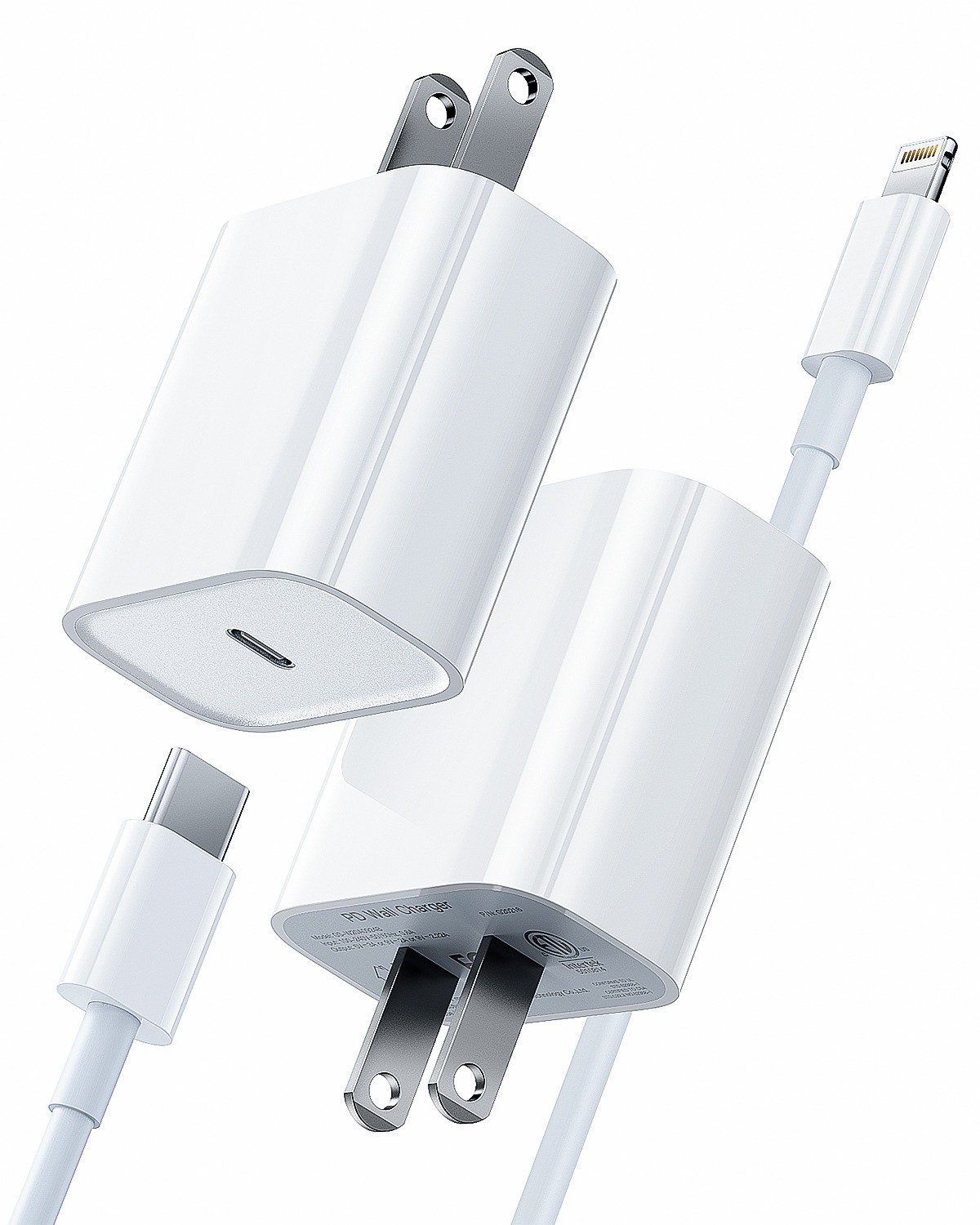Gusgu Tech 20W iPhone Wall Charger w/ 6Ft Type C to Lightning Cable $7.50 & More + Free Shipping