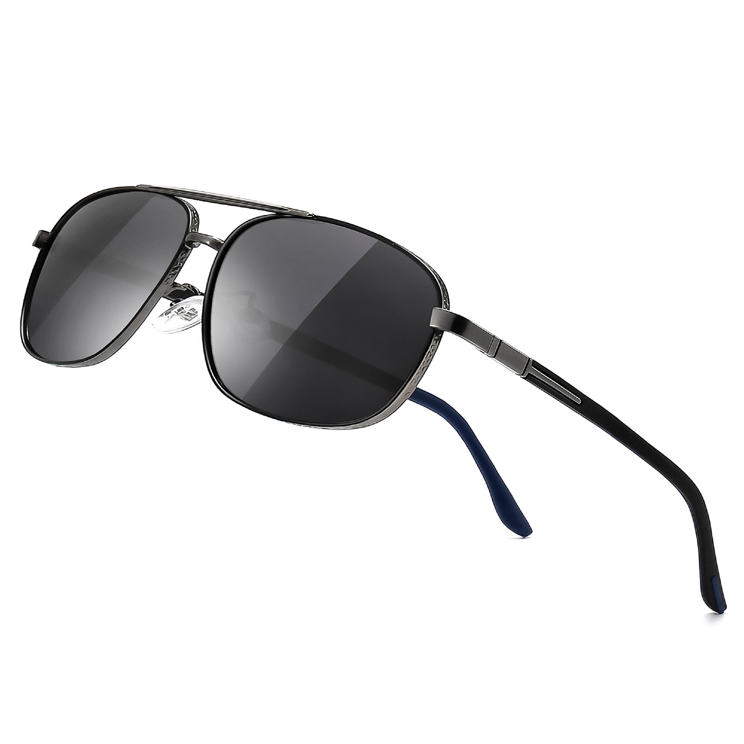SUNGAIT Men's Polarized Square Aviator Sunglasses $8 + Free shipping w/ Prime or $25