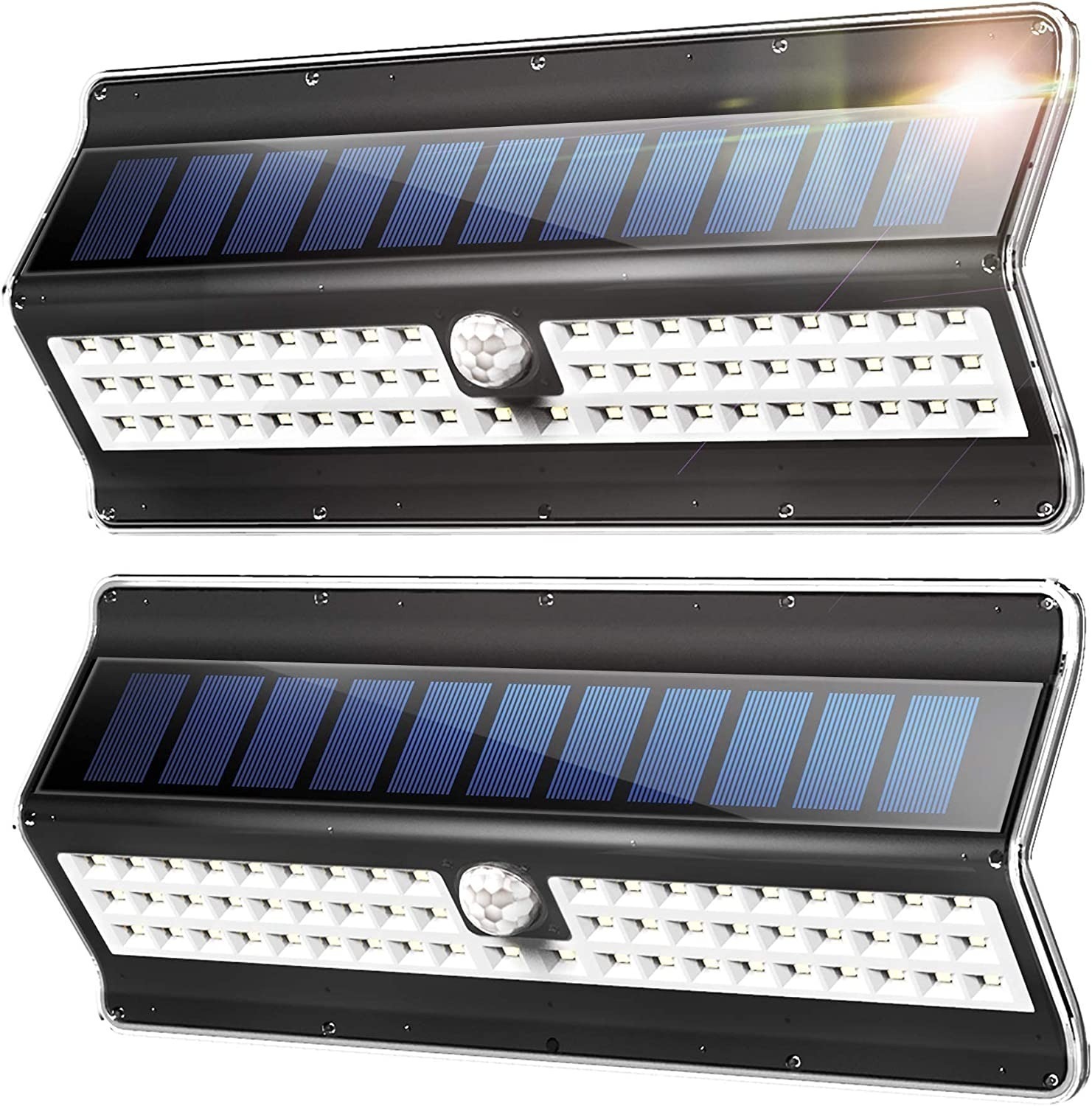 2-Pack Outdoor Solar Motion Sensor Lights $20 + Free Shipping
