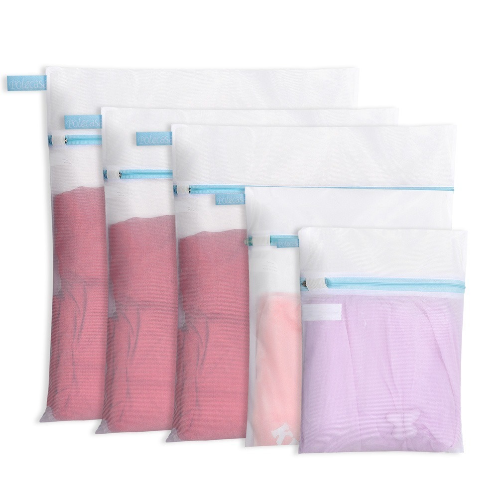 5-Pack Polecasa Mesh Laundry Bags $4.95 + Free Shipping w/Prime or $25+