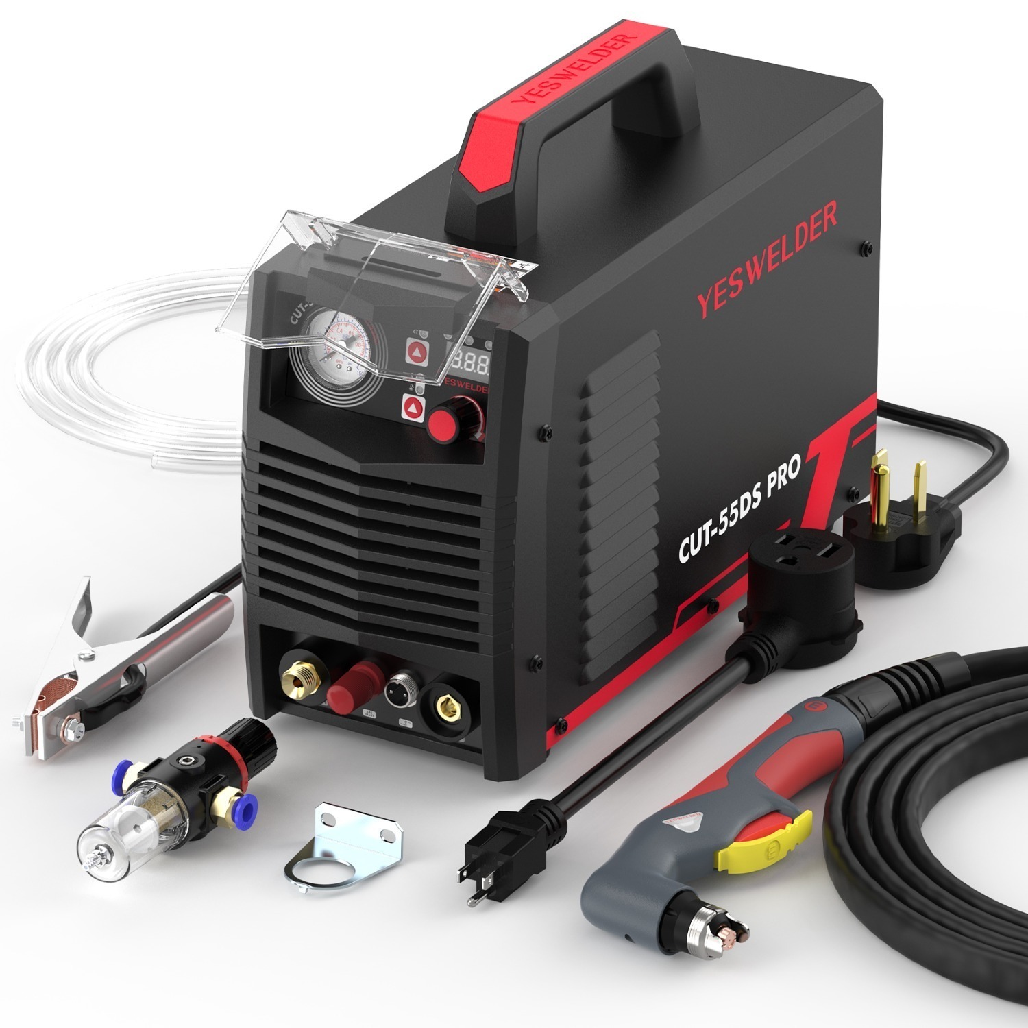 YESWELDER  CUT-55DS Pro Non-High Frequency Non-Touch Pilot Arc Plasma Cutter $199.39 + Free Shipping