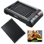 GoWISE USA 2-in-1 Smokeless Indoor Grill and Griddle with Recipe Book $49 + FS $49.99