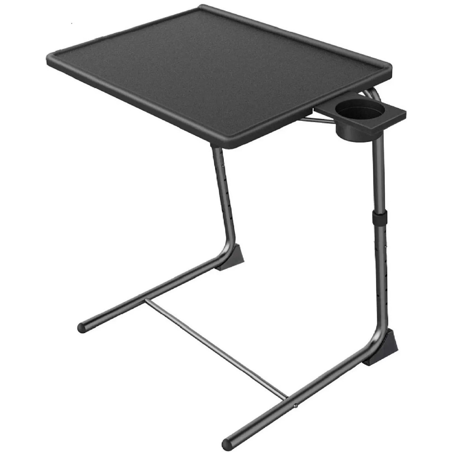 Perlegear TV Table Tray w/Cup Holder, Height & Angle Adjustments $23 + Free Shipping $22.99