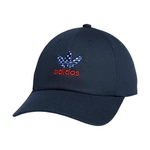 adidas Originals Relaxed Strapback Cap, Collegiate Navy, One Size $12.10 + Free Shipping w/ Prime or on $25+