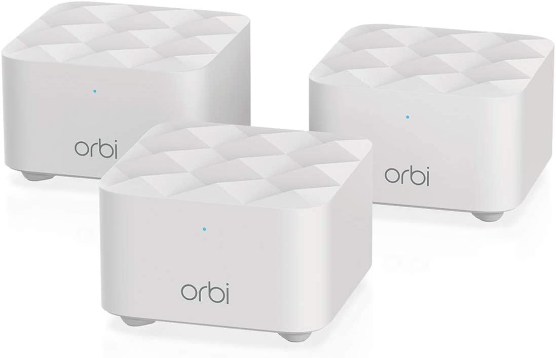 NETGEAR - Orbi RBK13 AC1200 Mesh WiFi System with Router and 2 Satellite Extenders $79.00 + Free Shipping