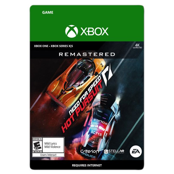 Need for Speed Hot Pursuit Remastered, Electronic Arts, Xbox One, Xbox Series X,S [Digital Download] $15.00 + Free S&H w/ Walmart+ or $35+