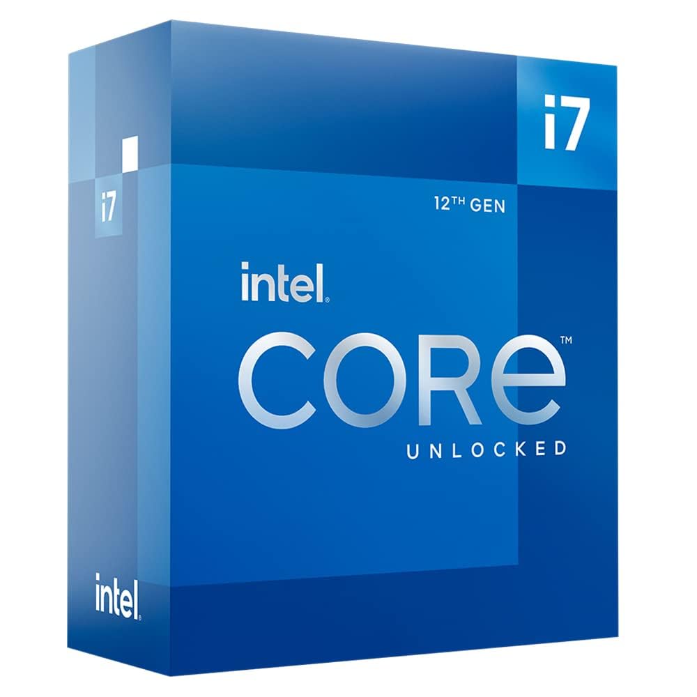 Intel Core i7-12700K Gaming Desktop Processor with Integrated Graphics and 12 (8P+4E) Cores up to 5.0 GHz Unlocked  LGA1700 600 Series Chipset 125W $240