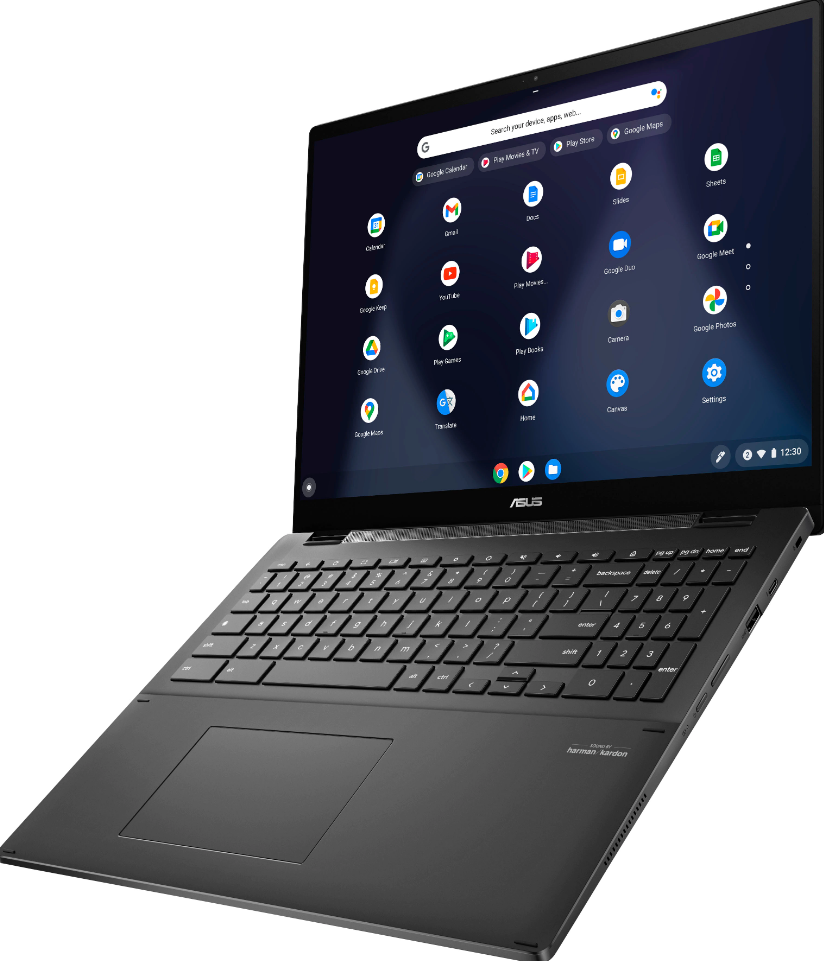 ASUS - 16" 2-in-1 Touchscreen Chromebook - Intel Core i3 - 8GB Memory - 128GB SSD - Mineral Grey open box $342.99