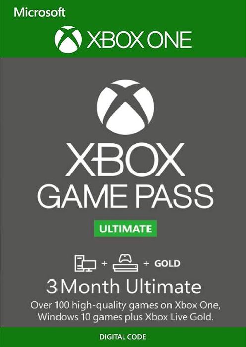 de ober Kan worden berekend Eerder 3-Month Xbox Game Pass Ultimate Membership (Digital Code)
