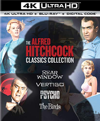 The Alfred Hitchcock Classics Collection (4K UHD + Blu-ray + Digital) $39.99