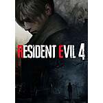Resident Evil 4 Remake (PC Digital Download): Deluxe $52.90, Standard $45.30