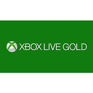 Xbox Live Gold 12 Month Membership 34.20 Converts to Xbox Game