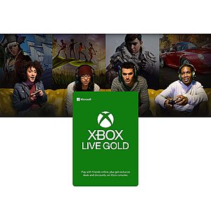 Slickdeals xbox live gold deals