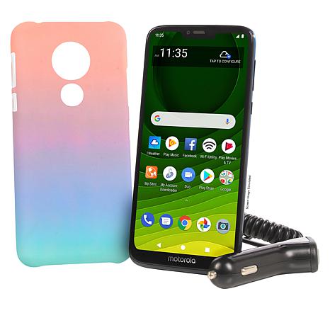 Motorola Moto G7 6.2" HD+ Tracfone with 1500 Min/Text/Data FREE SHIPPING HSN $99.99