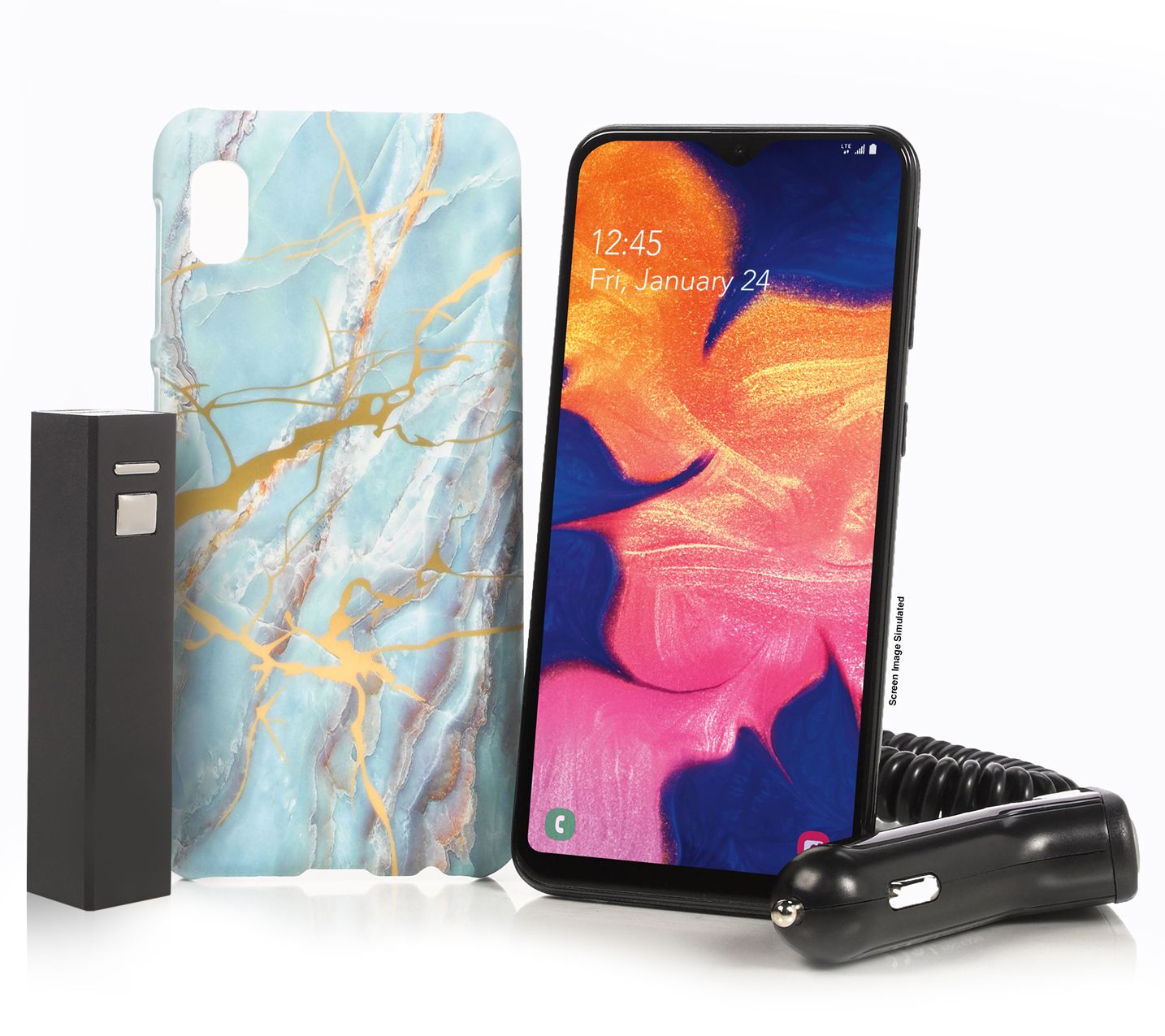 Tracfone 5.83" Samsung Galaxy A10e Smartphone with 1500 Talk/Text/Data $79.96 Free Ship QVC  DEAL OVER