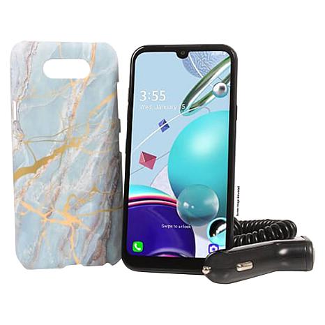 TracFone LG K31 Rebel 5.7" HD+ w/1500 Minutes/Texts/Data HSN Free Ship TWO pack phones $99.99 PLUS save $20 OFF on your FIRST purchase with code HSN2020