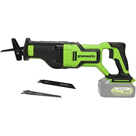 Only $75+, Greenworks 24V Brushless Reciprocating Saw, Battery Not Included, 20$ Off+Extra10%Off+Free Shipping CODE:1010PERCENT