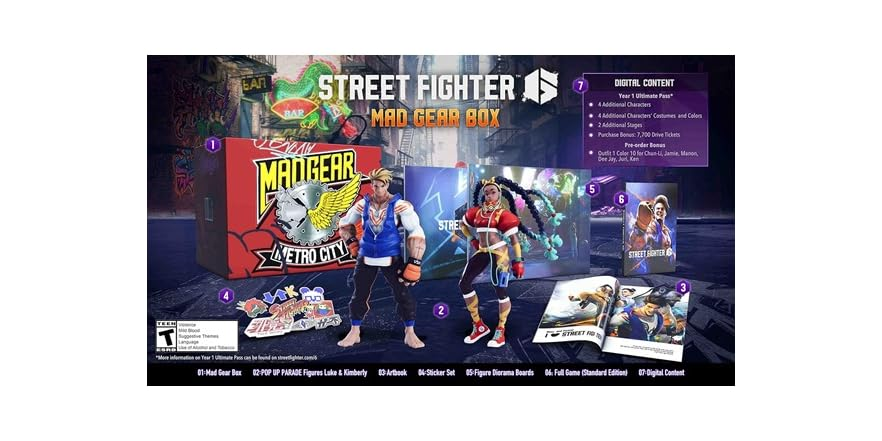 Street Fighter 6 Collector's Edition $100