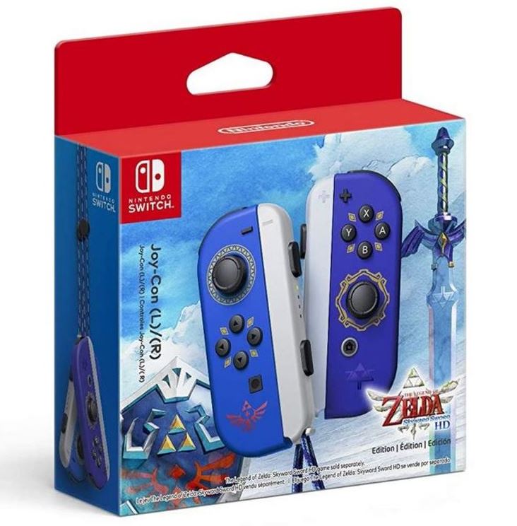 Nintendo Switch Joy Con L R The Legend Of Zelda Skyward Sword Hd Edition