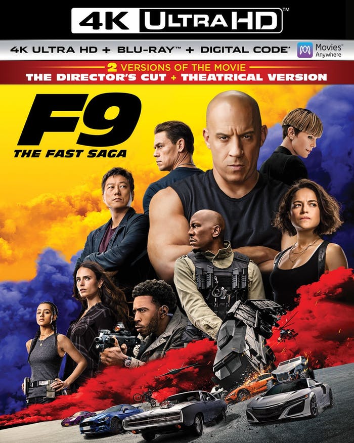F9: The Fast Saga (4K UHD + Blu-ray + Digital) $7.99 + Free Shipping