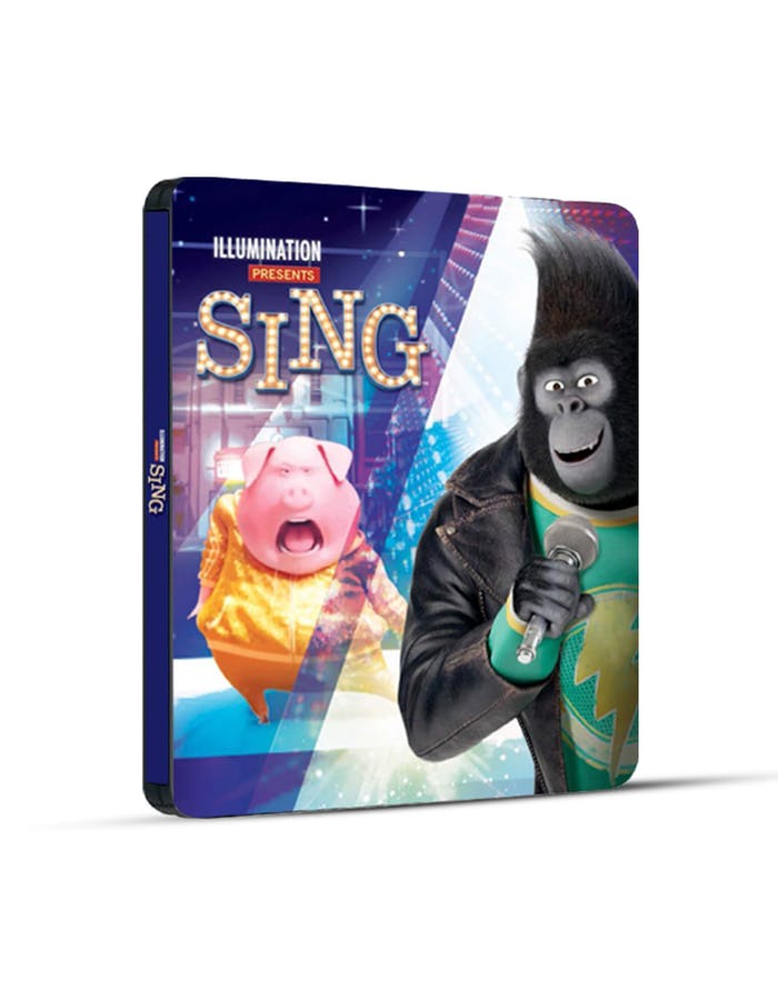 Sing Steelbook (4K UHD + Blu-ray + Digital) +  The Secret Life of Pets 2 (4K UHD + Blu-ray + Digital) $14.40 & More + Free Shipping