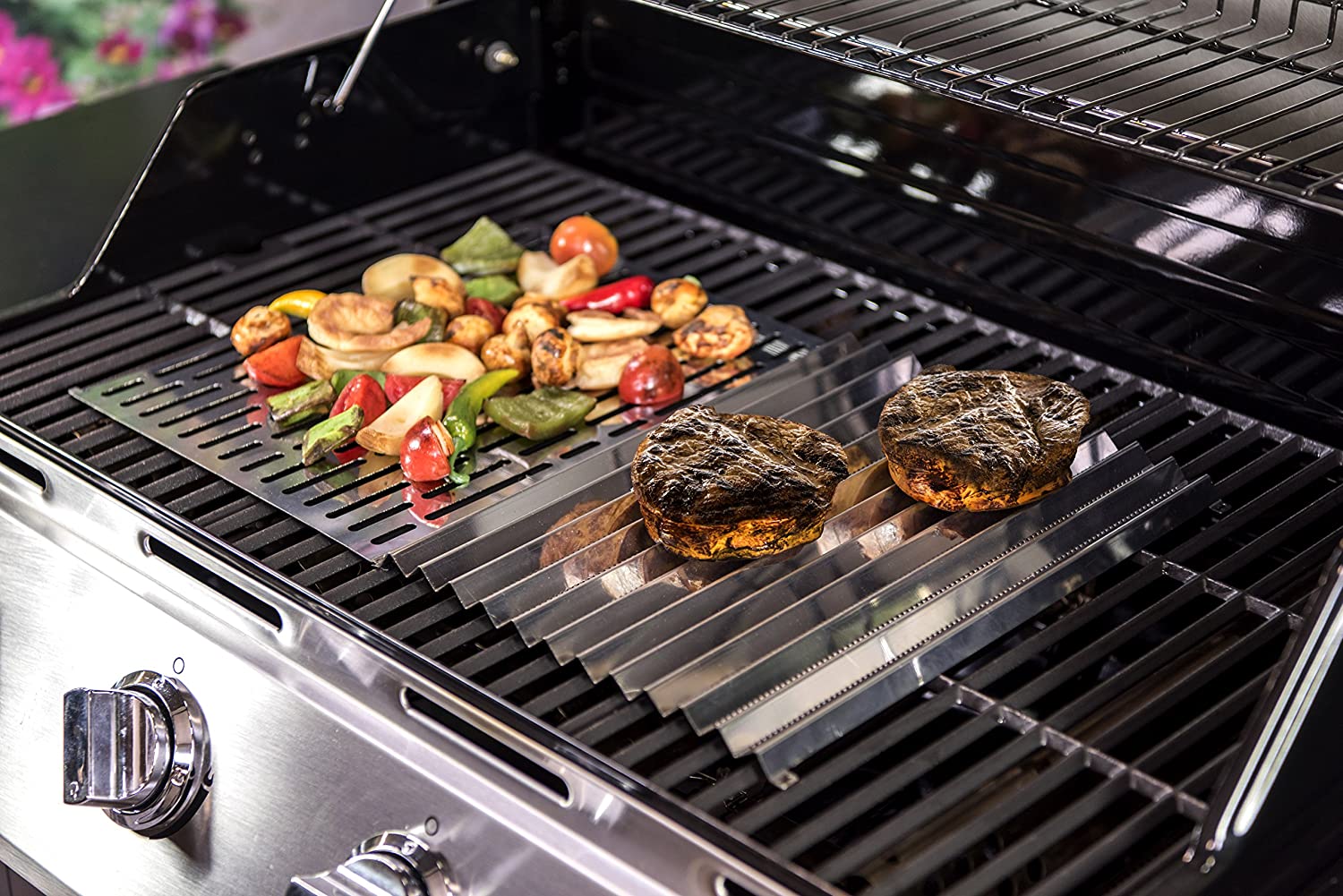 2-Pack Char-Broil Reusable Stainless Steel Toppers $4.19 @ Amazon