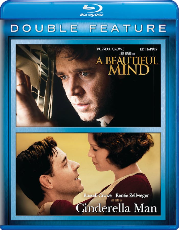 A Beautiful Mind + Cinderella Man (Double Feature) (Blu-ray) $4.79 + Free Shipping