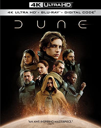 Dune (4k UHD + Blu-ray + Digital) $9.99 @ Amazon