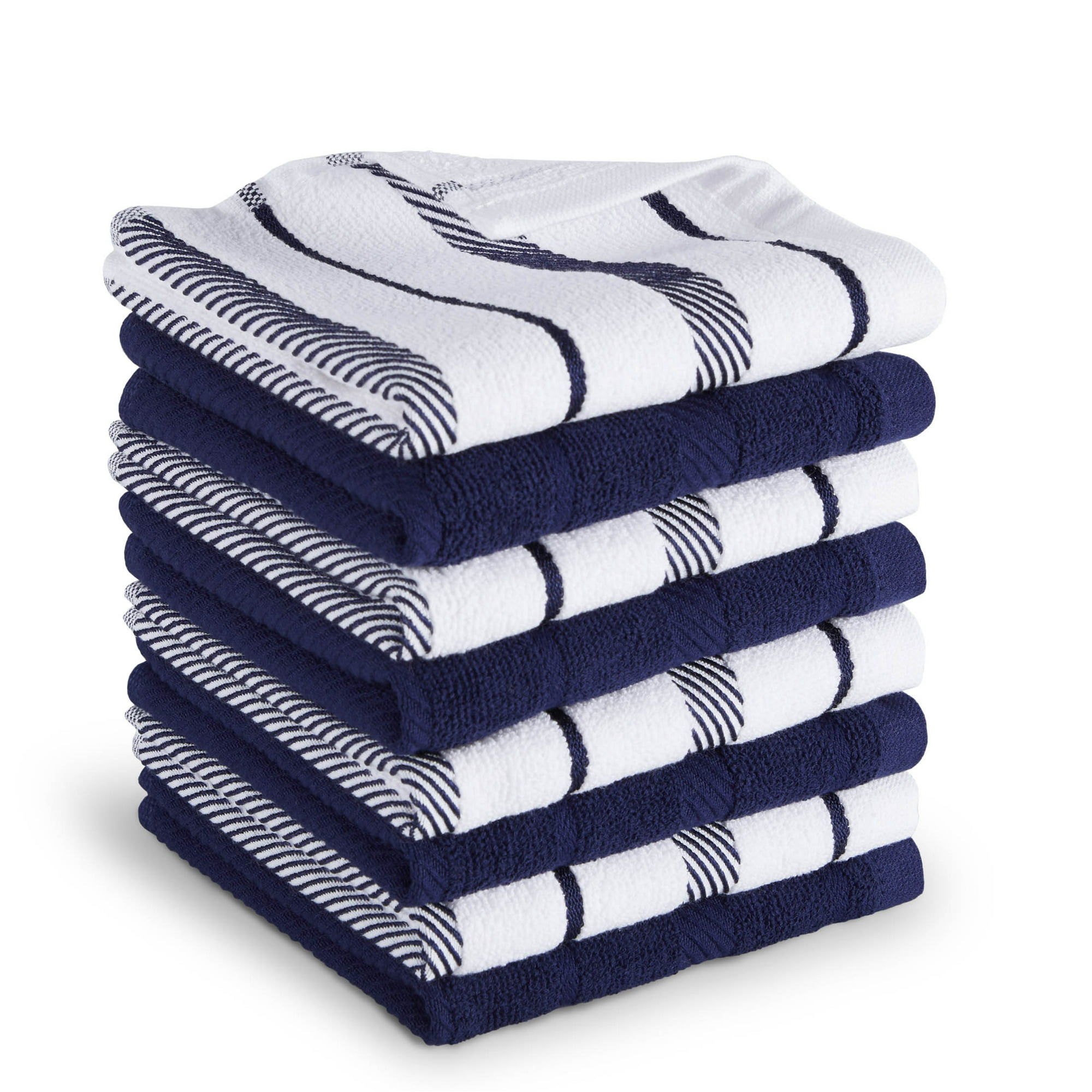 8-Pack 12"x12" KitchenAid Albany Dishcloth (various colors) from $9.80 + Free S&H w/ Walmart+ or on $35+ @ Walmart