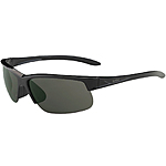 Bolle Sunglasses: Bolle Breaker Shiny Black Semi-rimless Sport Sunglasses $25 &amp; More w/ 2.5% SD Cashback + Free S/H