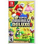 New Super Mario Bros. U Deluxe (Nintendo Switch) $35 &amp; More + Free S/H