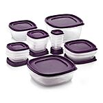 30-Piece Rubbermaid Easy Find Food Container Set $10 + Free Store Pickup