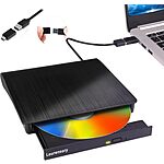 Laurensory External USB 3.0 DVD/CD Burner Drive (Reader & Writer) $5