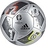 Adidas Euro 16 Glider Soccer Ball (Various Colors, Size 5) $10